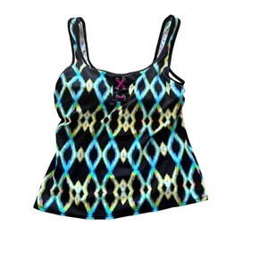 Relativity tankini top women's size small